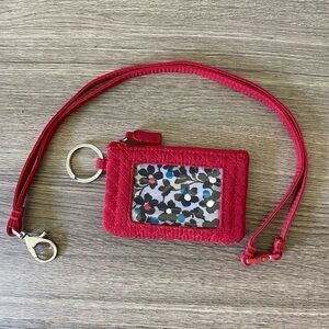 Vera Bradley Wallet with Lanyard